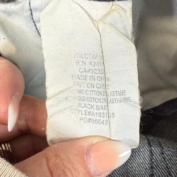 Volcom Mens Blackhart Jeans Size 28x29 Relaxed Fit Dark Wash Denim Straight-Leg - Picture 13 of 14